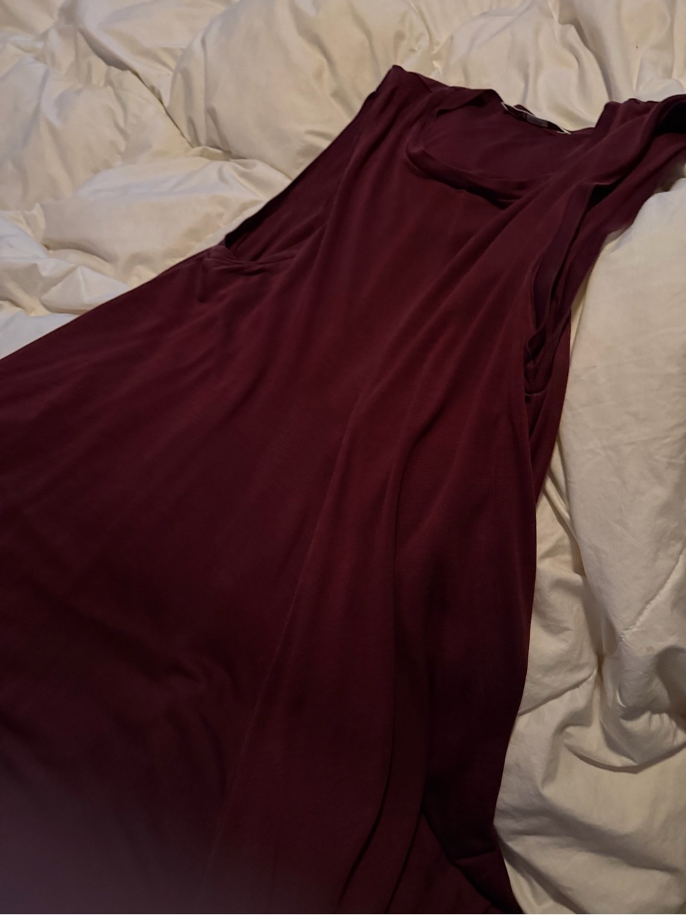 Acne Sleeveless Burgundy Maxi Dress - Classic Women's Dress